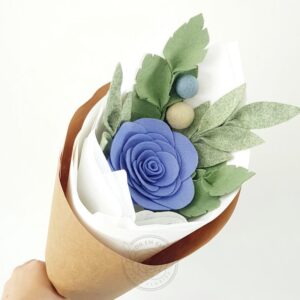 Rose Posy - Periwinkle
