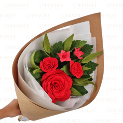 Rose Bouquet - Red